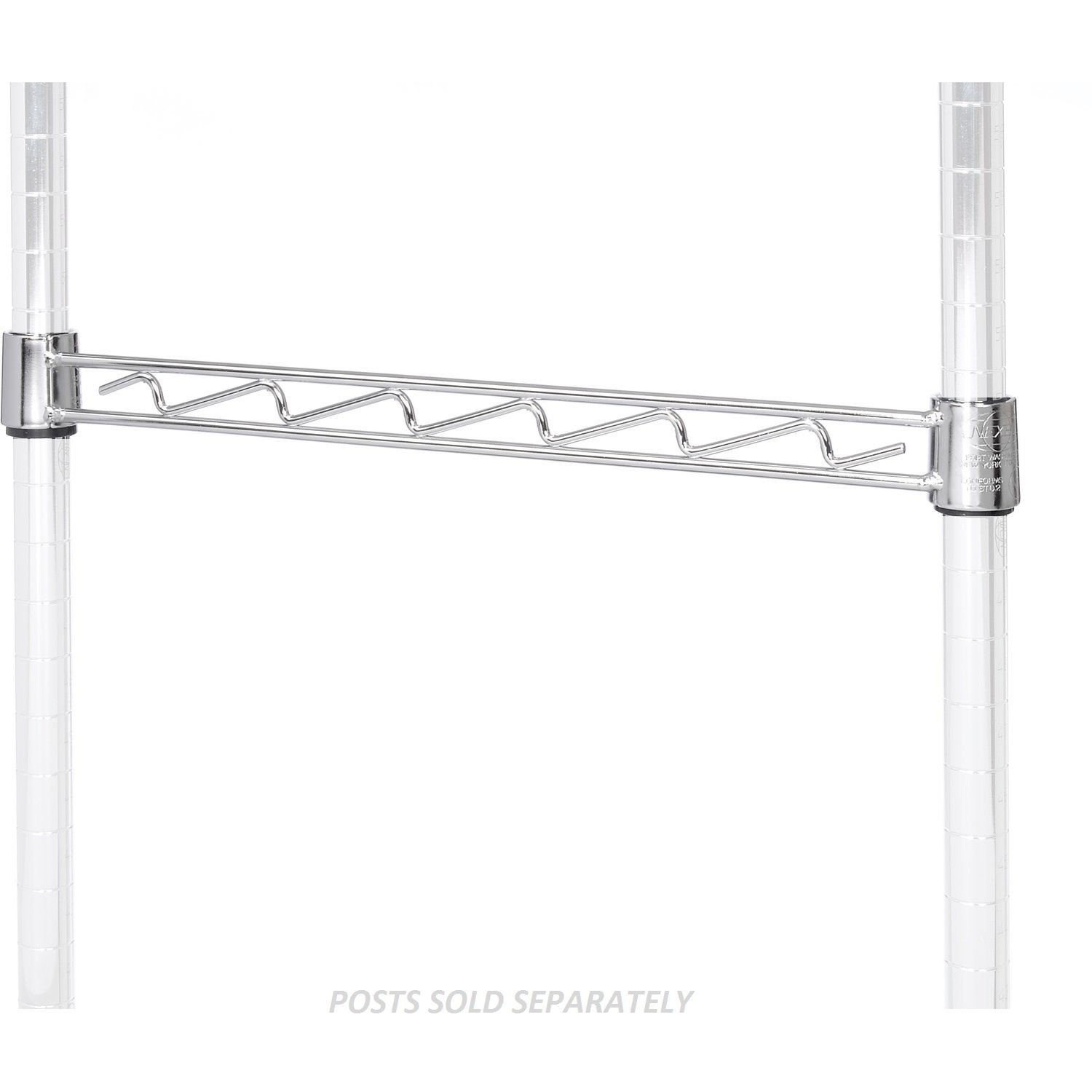 Nexel Chrome Hanging Rail 48"