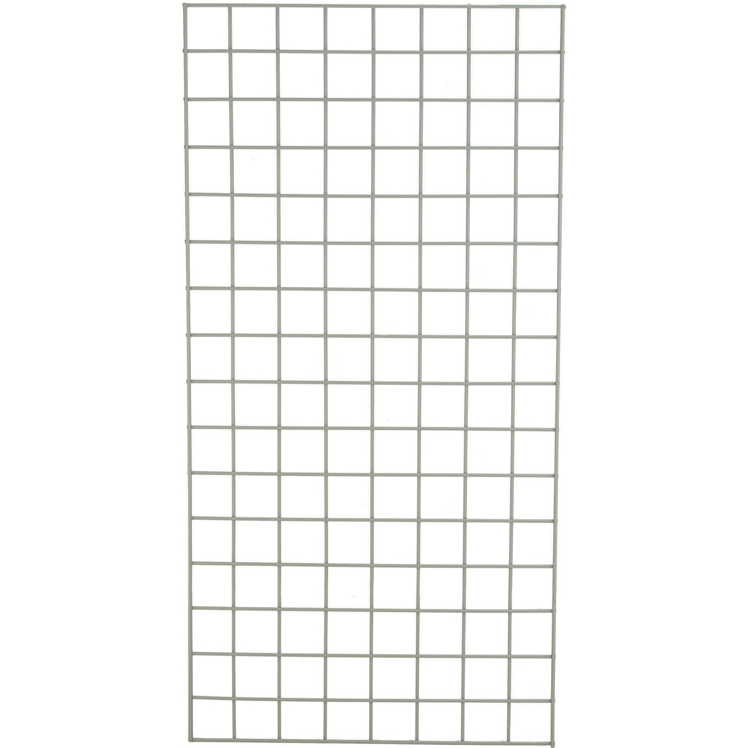 Nexel Global Industrial Wire Shelving Wire Mesh Deck (Shelf), 50"W x 24"D, 1/4" Thick Gray Epoxy Finish, 3" Openings, Reinforced