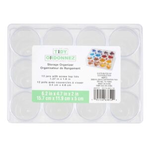 12 Jar Bead Organizer by Bead Landing™