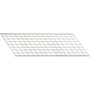 nexel global industrial wire shelving wire mesh deck (shelf), 50"w x 24"d, 1/4" thick gray epoxy finish, 3" openings, reinforced