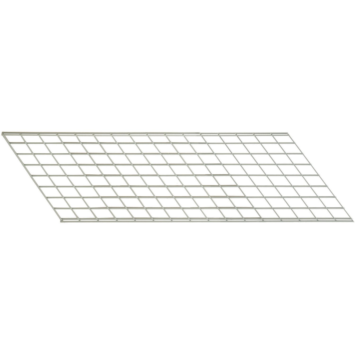 Nexel Global Industrial Wire Shelving Wire Mesh Deck (Shelf), 50"W x 24"D, 1/4" Thick Gray Epoxy Finish, 3" Openings, Reinforced