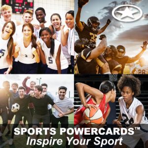 Play Strong Volleyball Thank You Note Cards 12-Pack (4.25"x5.5") Illustrated Sports Powercard Note Card Set 12-Pack Perfect for Volleyball Players, Coaches, Fans and Fanatics - They'll Love 'Em!