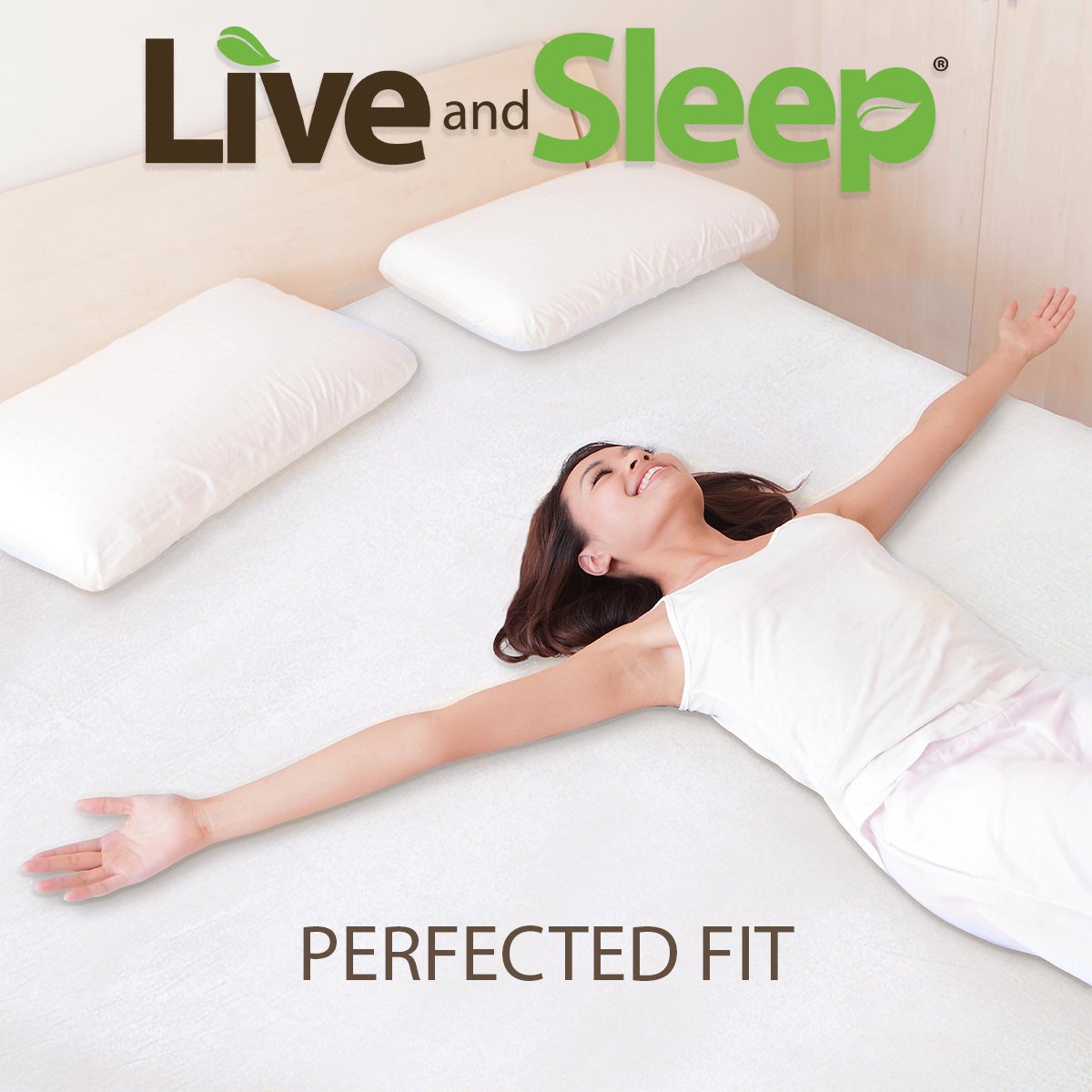 Live and Sleep - Resort Full Size 10-Inch Memory Foam Mattress in a Box - Medium Firm for Better Comfort, CertiPur Certified (Full)