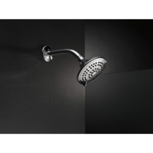 Delta Faucet 5-Setting Raincan Shower Head, Oil Rubbed Bronze Rain Shower Head, Round Shower Head, Delta High Pressure Shower Head, Water Saver Shower Head 1.75 GPM, Venetian Bronze RP78575RB