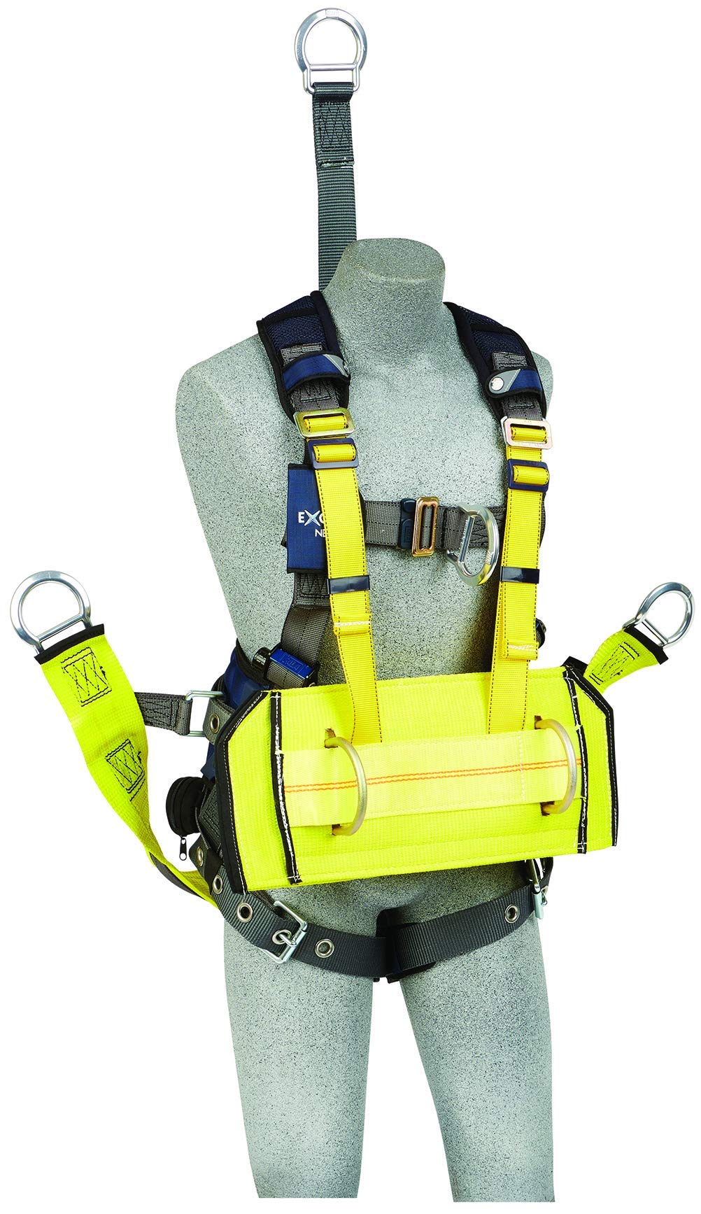 3M DBI-SALA ExoFit X300 Comfort Oil & Gas Climbing/Suspension Safety Harness 1113293, X-Large