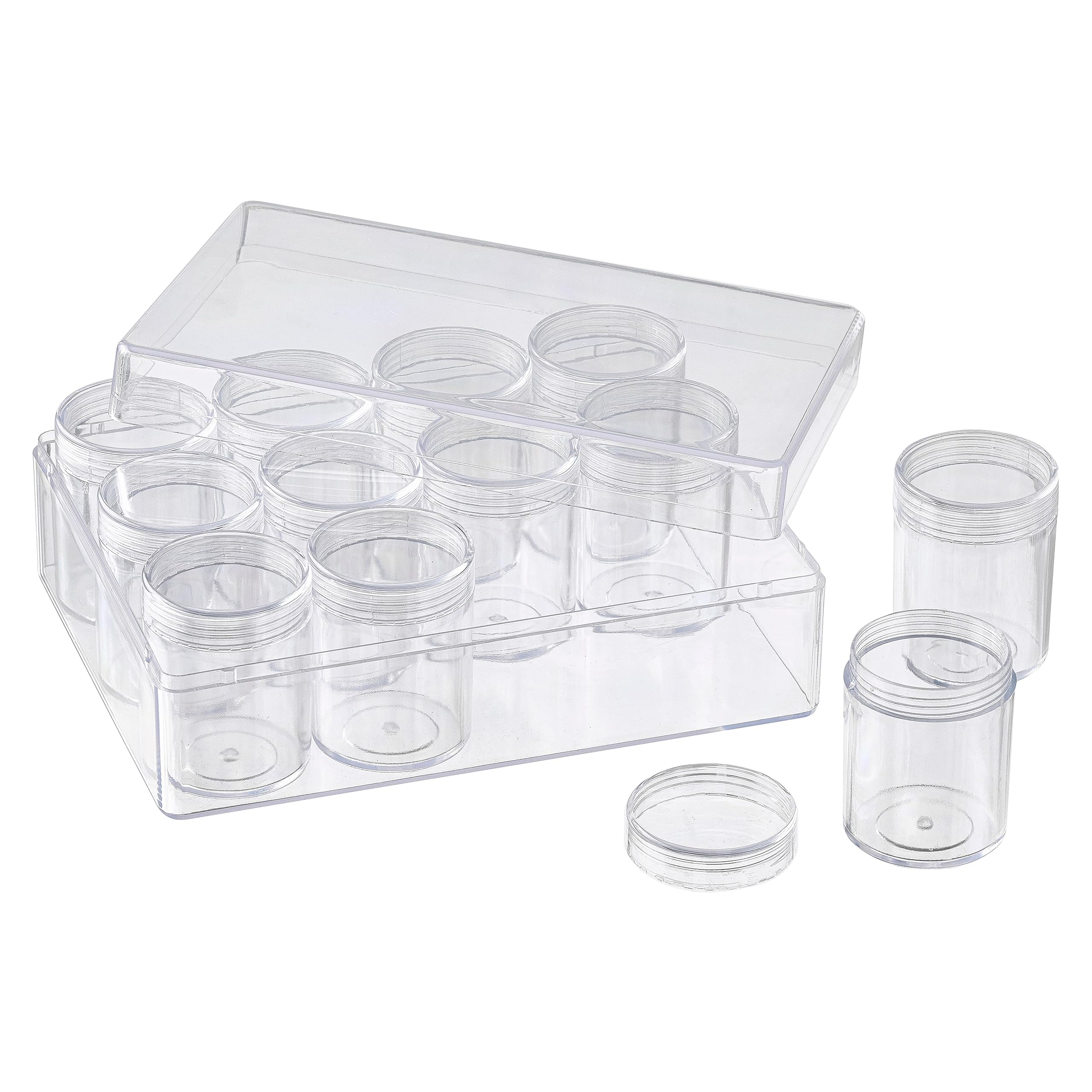 12 Jar Bead Organizer by Bead Landing™