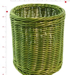 Colorbasket Hand Woven Waterproof Utensil Basket (Green)