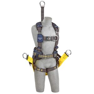 3m dbi-sala exofit x300 comfort oil & gas climbing/suspension safety harness 1113293, x-large