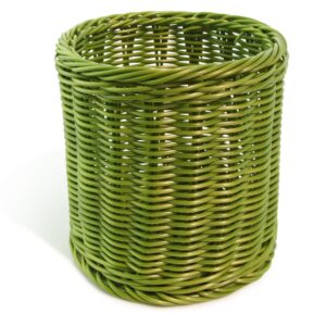 Colorbasket Hand Woven Waterproof Utensil Basket (Green)