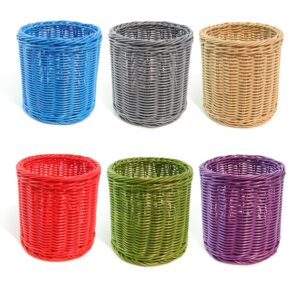 Colorbasket Hand Woven Waterproof Utensil Basket (Green)