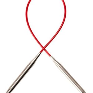 ChiaoGoo 9-Inch Red Line Circular Knitting Needles, 1.5/2.5mm