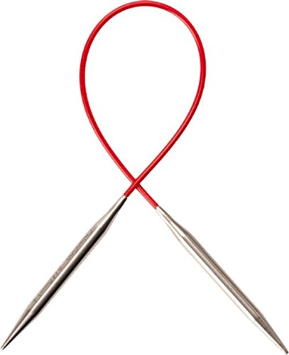 ChiaoGoo 9-Inch Red Line Circular Knitting Needles, 1.5/2.5mm