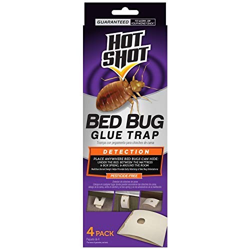 Hot Shot Bed Bug Glue Trap 4 ct