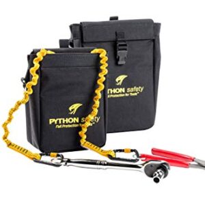 DBI/SALA Python, 1500126,Made W/Heavy Duty Durable Canvas, W/Inner Lining Prevents Punctures,W/2 Trigger Snaps