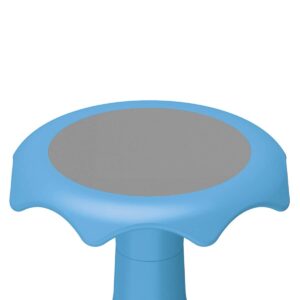 VS America Hokki Stool, Flexible Ergonomic Seating Stool for Kids and Adults, 15" Seat Height, Light Blue