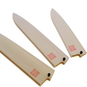 Yoshihiro Natural Magnolia Wood Saya Cover Blade Protector for Gyuto 180mm