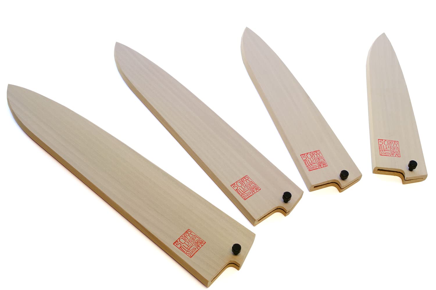 Yoshihiro Natural Magnolia Wood Saya Cover Blade Protector for Gyuto 180mm