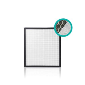 Alen Air Filter FF50-Fresh Replacement HEPA Filter for BreatheSmart FIT50 Air Purifier - Captures Allergens, Dust, & Mold + Odors & Smoke (1 Filter)