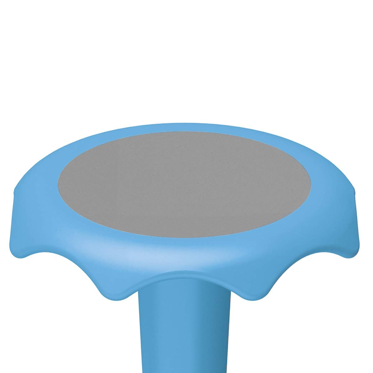 VS America Hokki Stool, Flexible Ergonomic Seating Stool for Kids and Adults, 18" Seat Height, Light Blue