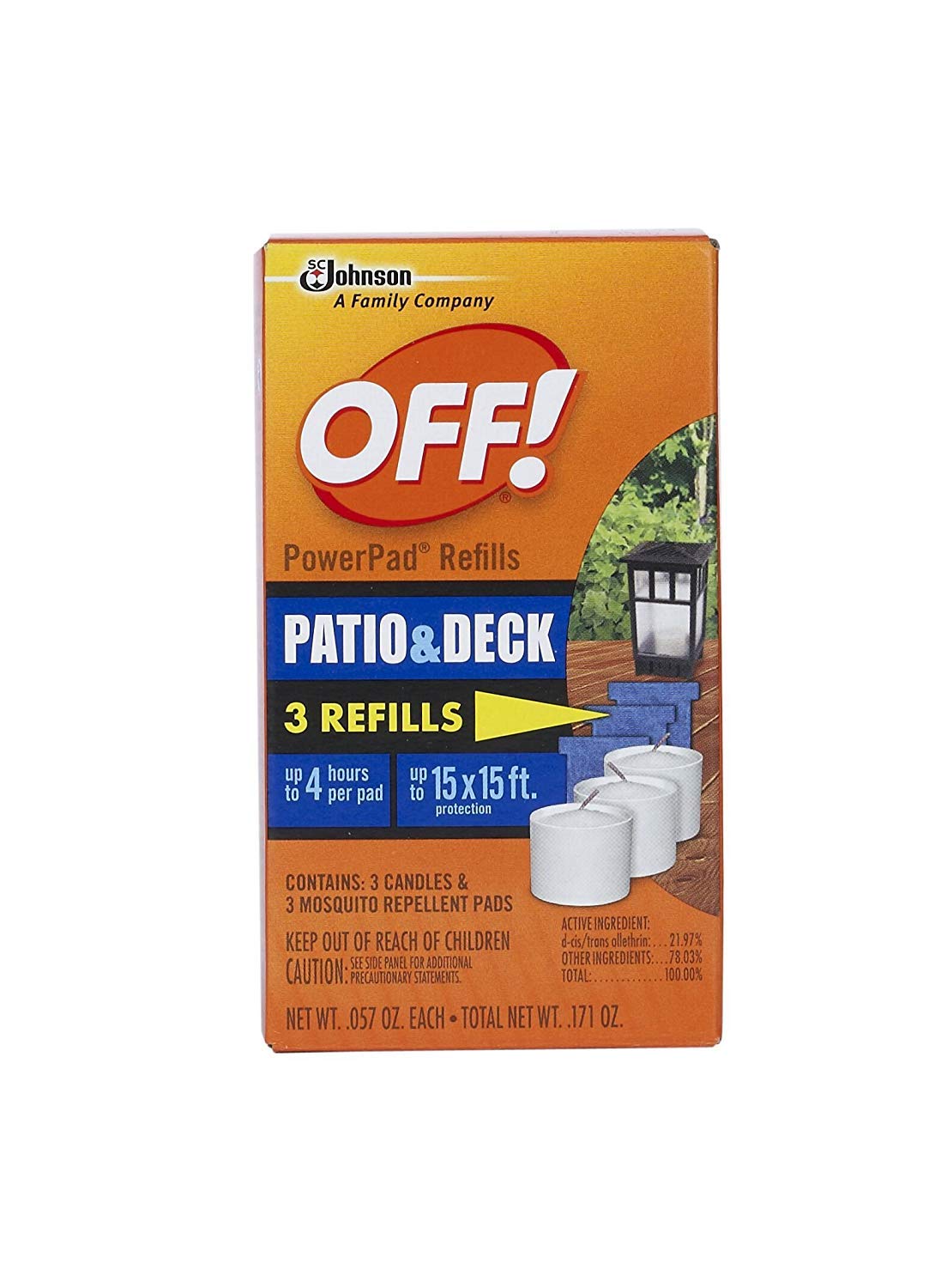 Off PowerPad Mosquito Lamp Refill (pack of 2)