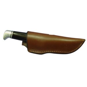 custom leather knife sheath that fits a buck 103 knife. knife not for sale