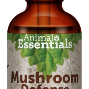 Animal Essentials Mushroom Defense - Immune System Support for Dogs & Cats, Natural Antioxidant, Mushrooms, For All Ages, Organic Herbs - 1 Fl Oz