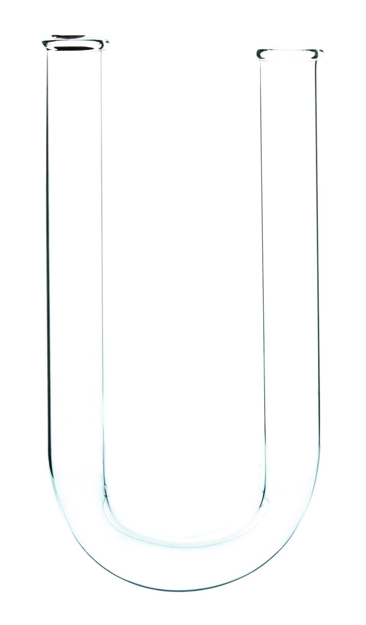 Eisco Labs U-Form Absorption Tube, 130mm Tall, 15mm Diameter, Borosilicate Glass