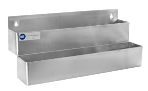 gusto - 22" stainless double-tier speed rail, each