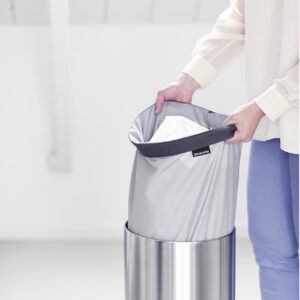 Brabantia Replacement Inner Bag for Laundry Bin, 35 L - Grey