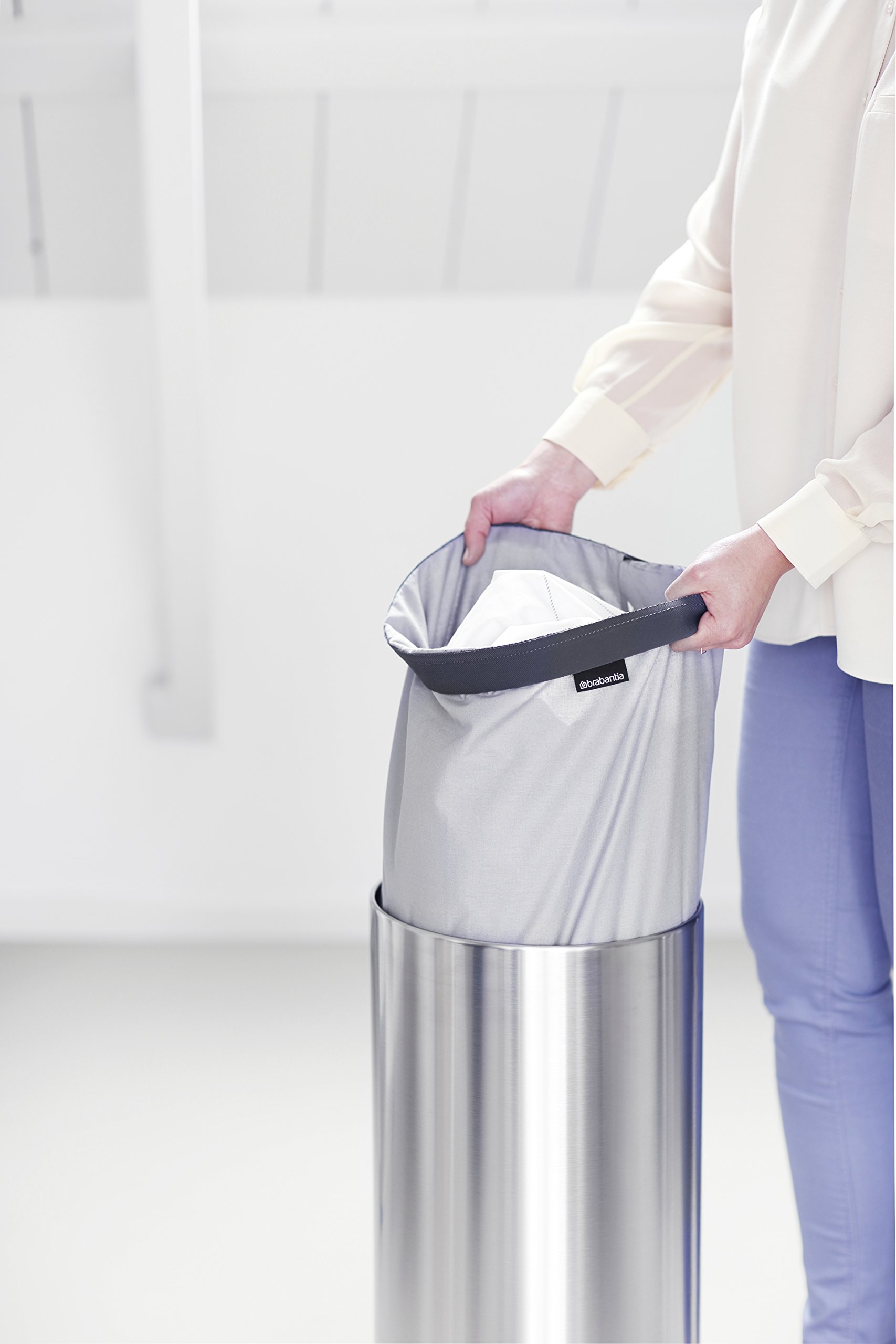 Brabantia Replacement Inner Bag for Laundry Bin, 35 L - Grey