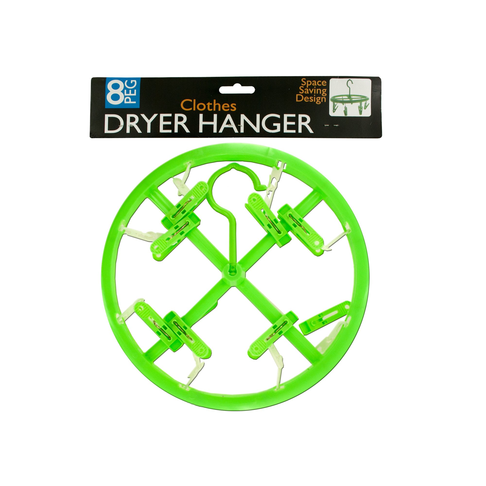 Kole Imports 8-Clip Clothing Dryer Hanger