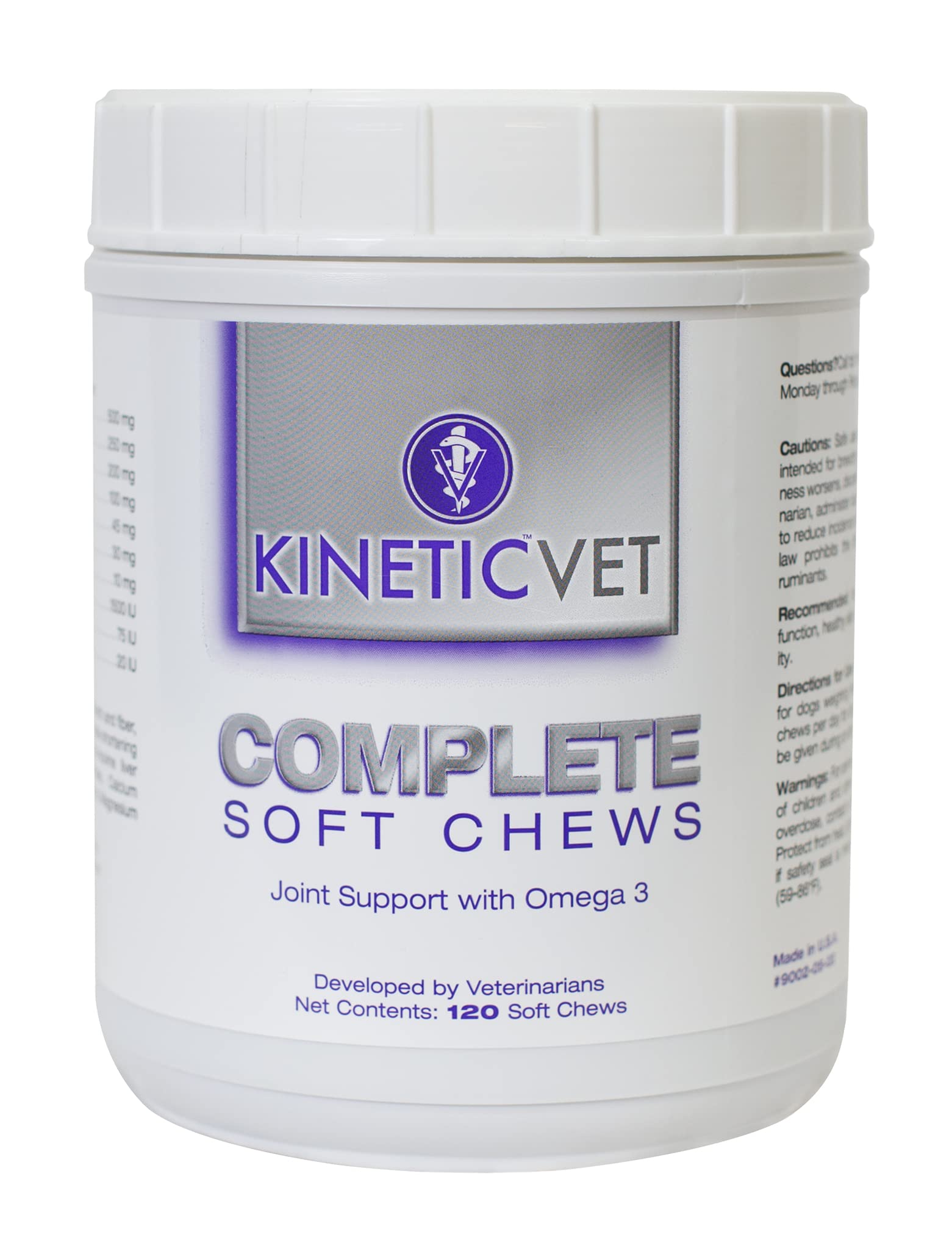 Kinetic Vet Complete Soft Chews 120 [Misc.]