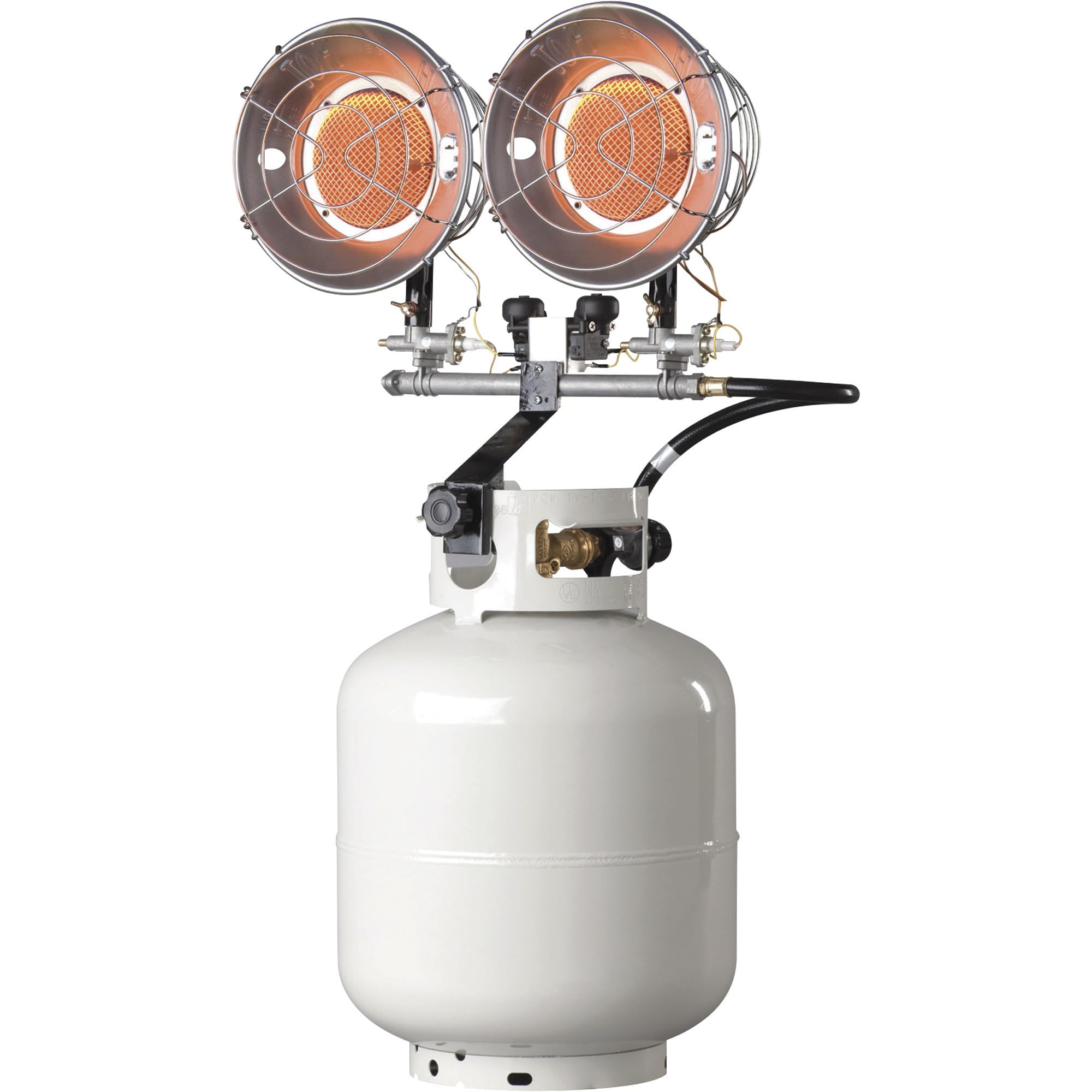 Mr. Heater Tank-Top Propane Heater - Double Burner, 30,000 BTU, Model# SRC30T