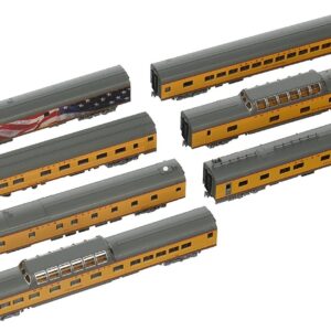 Kato USA Model Train Products N Scale Union Pacific Excursion Train 7-Car Set