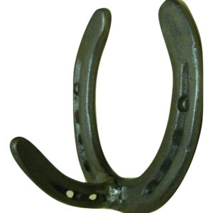 Carver's Olde Iron Horseshoe Wall Hook for Coats or Towels w/Hardware