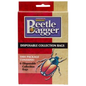 bonide 1326 beetle bagger disposable collection bags (6 pack)