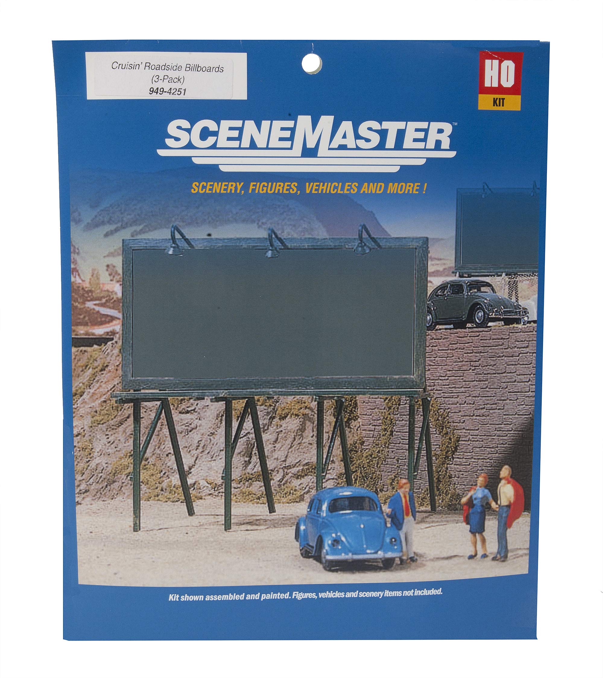 Walthers SceneMaster Plain Billboards 3 Train