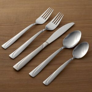 Oneida H025074A Madeline 74 Piece Everyday Flatware Set, Service For 12