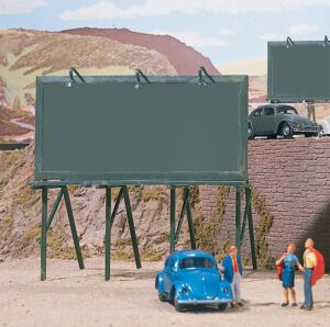 walthers scenemaster plain billboards 3 train