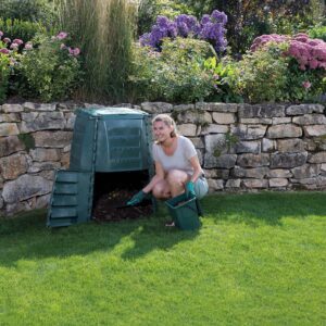 Exaco 600531 Thermo-Star Composter, 1000-Liter/267-Gallon, Green