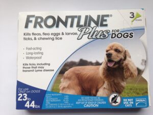 frontline plus medium dog