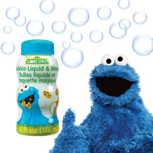 Little Kids Sesame Street 4-Ounce Bubbles Party Toy with Wand (Pack of 24), Model:1800