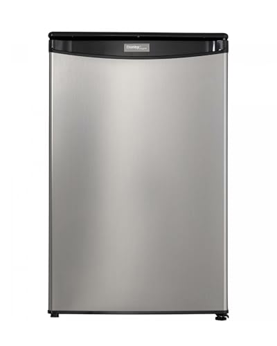 Danby DAR044A4BSLDD 4.4 cu. ft Stainless Steel Compact Fridge