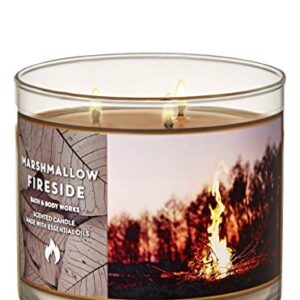 Bath & Body Works 3 Wick Marshmallow Fireside