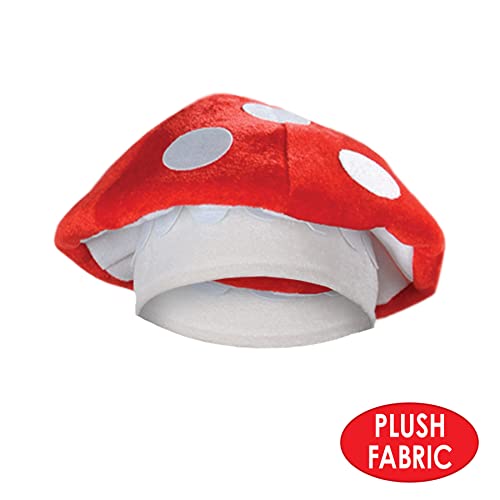 Beistle Plush Mushroom Hat