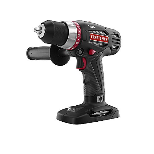 Craftsman C3 19.2 Volt Heavy Duty Drill Driver w/Auxiliary Handle Model DD2101 (Bare Tool, No Battery or Charger Included) Bulk Packaged