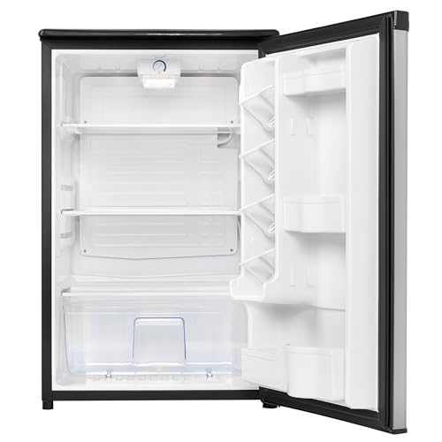 Danby DAR044A4BSLDD 4.4 cu. ft Stainless Steel Compact Fridge