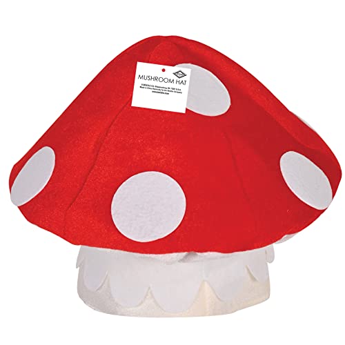 Beistle Plush Mushroom Hat