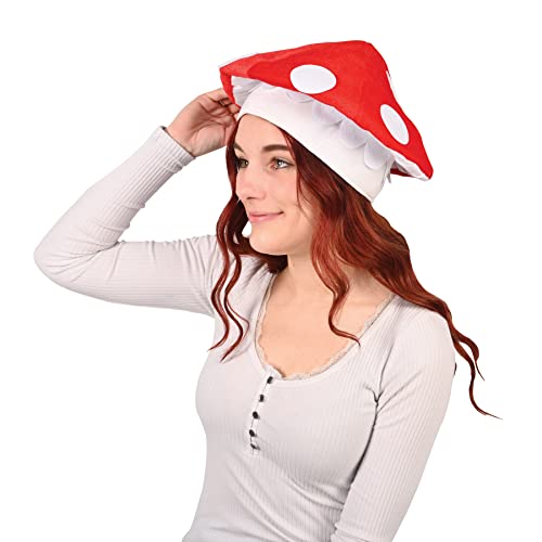 Beistle Plush Mushroom Hat