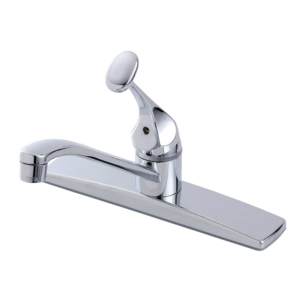 Kingston Brass FB0571 Columbia 8" Centerset Kitchen Faucet, 8-Inch in Spout Reach, Polished Chrome